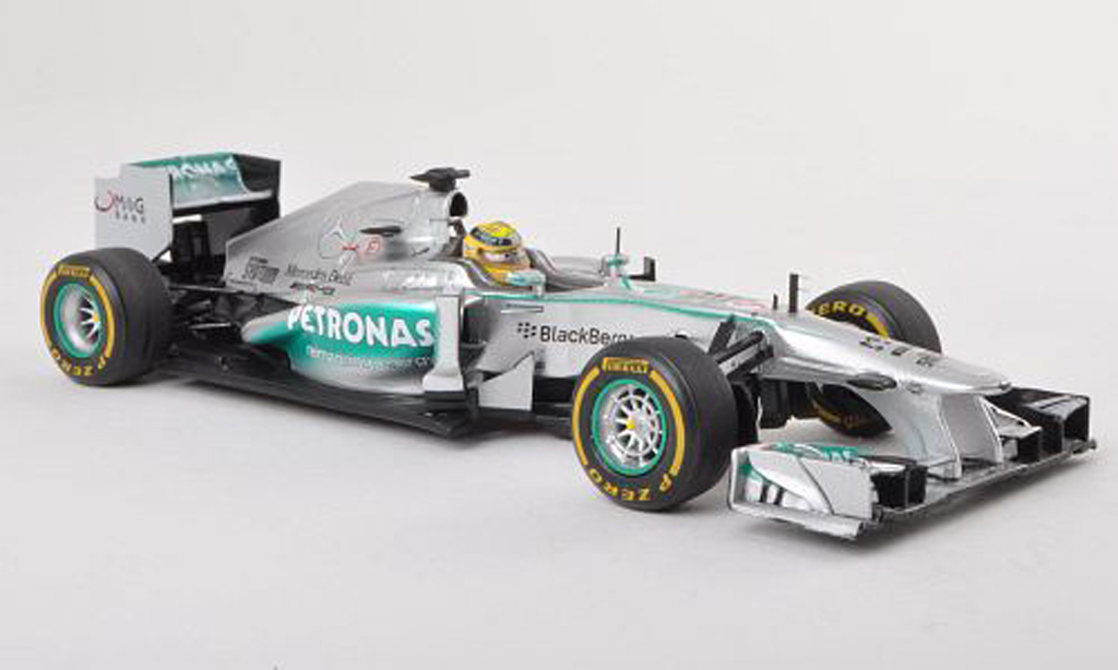 Mercedes F1 2013 1/43 Spark 2013 W04 No.9 Petronas GP Monaco N.Rosberg modelauto