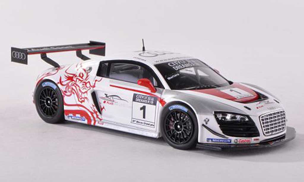 Audi R8 LMS 1/43 Spark LMS ultra No.1 Winner Macau GT Cup 2012 Edoardo Mortara modelauto