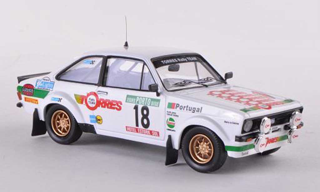 Ford Escort RS 1800 1/43 Trofeu RS 1800 Mk2 No.18 Rally Portugal 1983 C.Torres/F.Lopes modelauto
