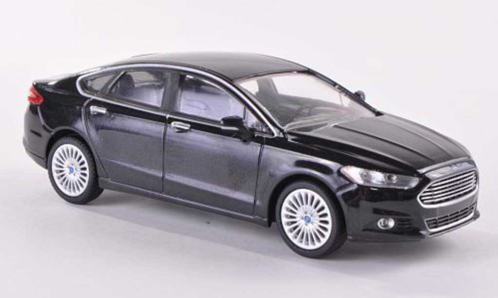 Ford Fusion 1/43 Greenlight zwart 2013 modelauto