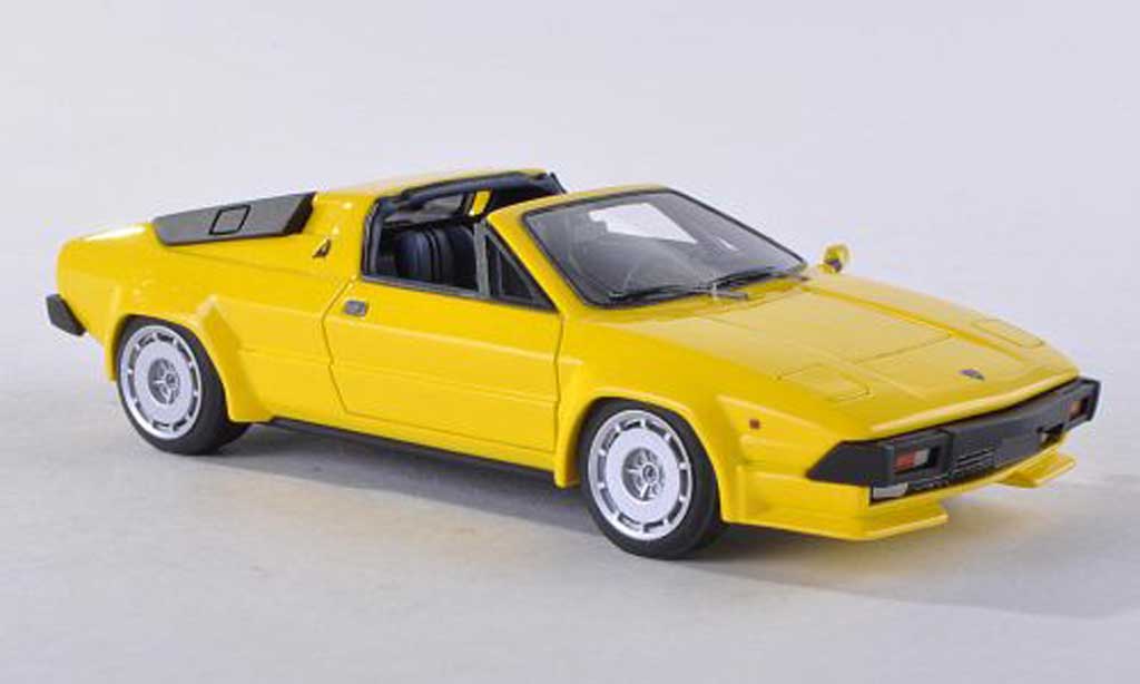 Lamborghini Jalpa 1/43 Look Smart 350 geel 1986 modelauto