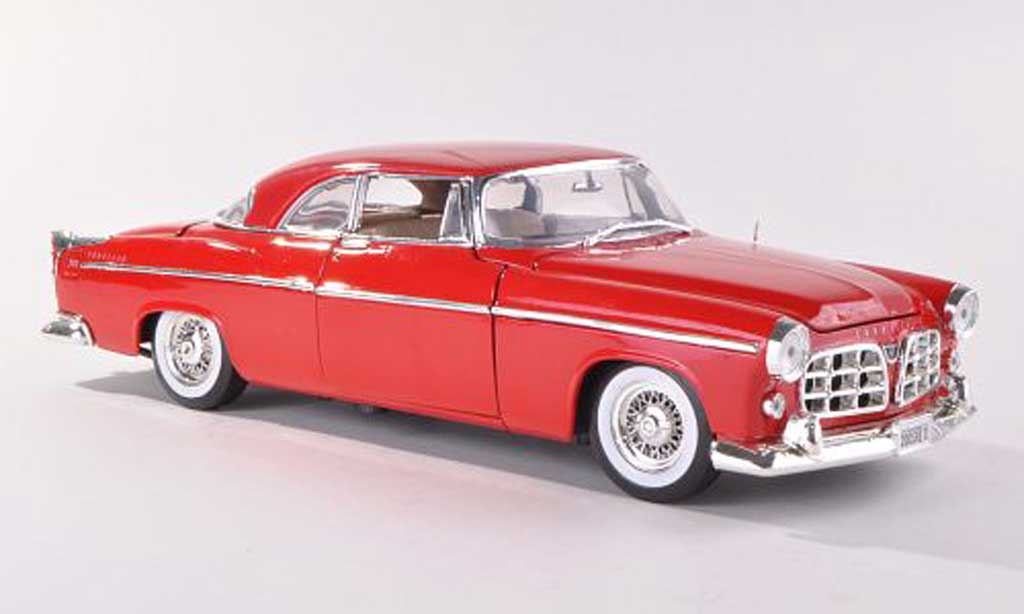 Chrysler 300C 1/18 Motormax rood 1955 modelauto