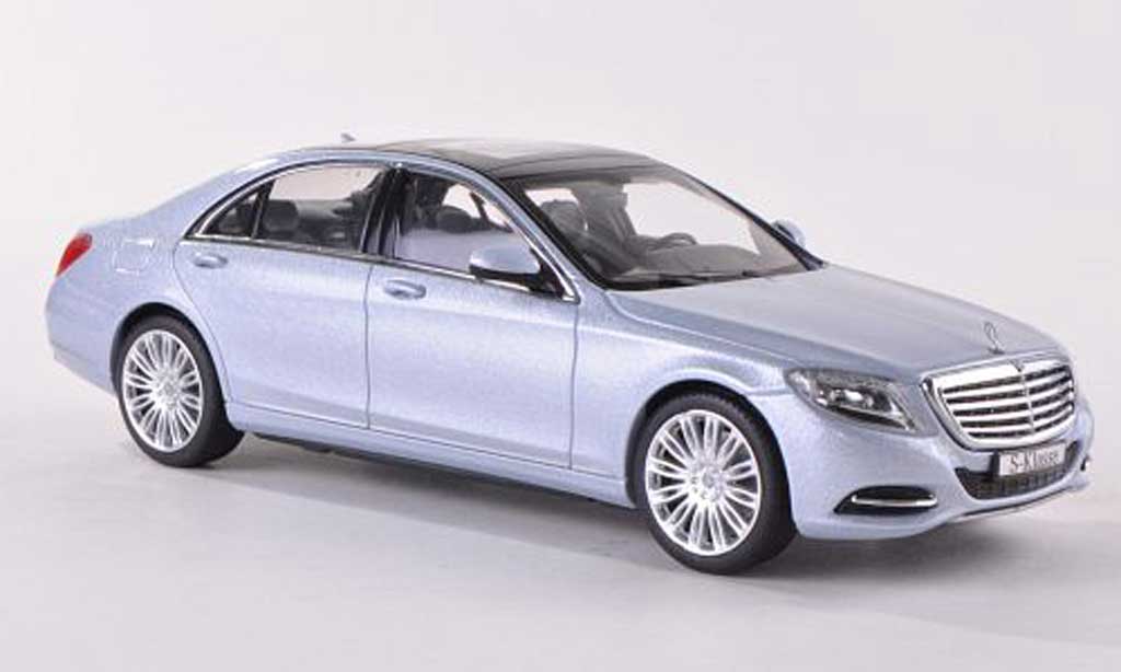 Mercedes Classe S 1/43 Schuco (W222) blauw 2013 modelauto