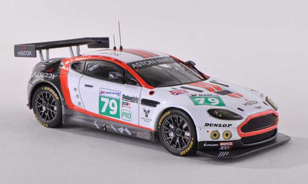 Aston Martin V8 Vantage 1/43 IXO Vantage No.79 Hiscox 24h Le Mans 2011 Hancock/Dolan/Buncombe modelauto