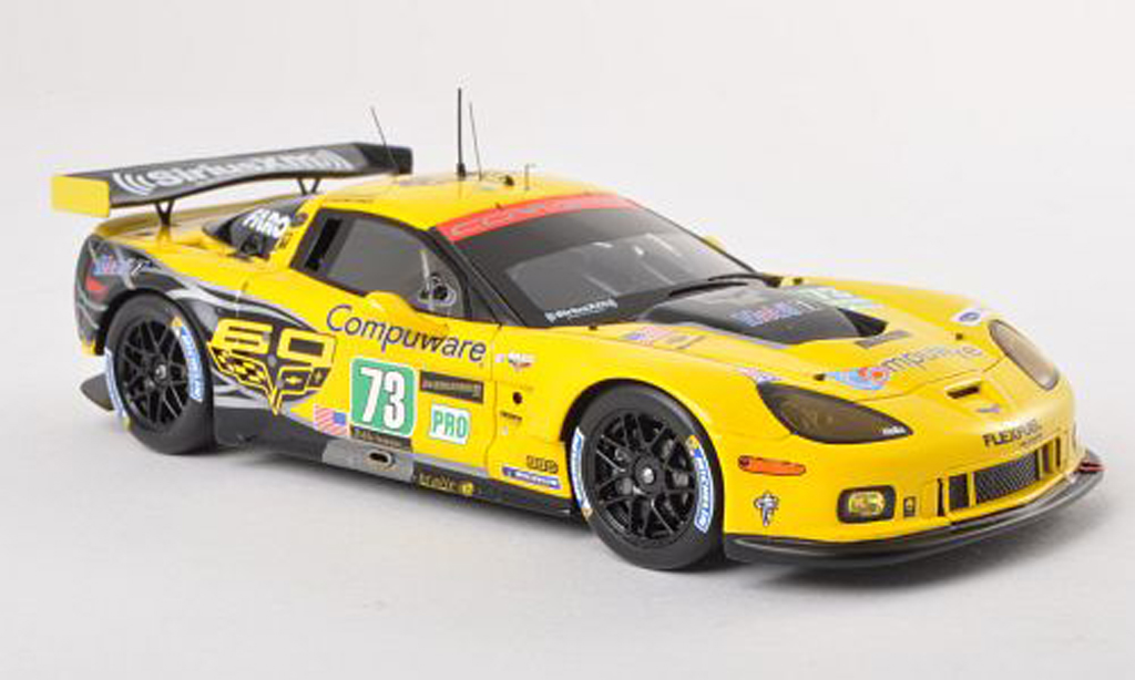 Chevrolet Corvette C6 1/43 Spark C6 ZR1 No.73 Racing 24h Le Mans 2013 A.Garcia/J.Magnussen/J.Taylor modelauto