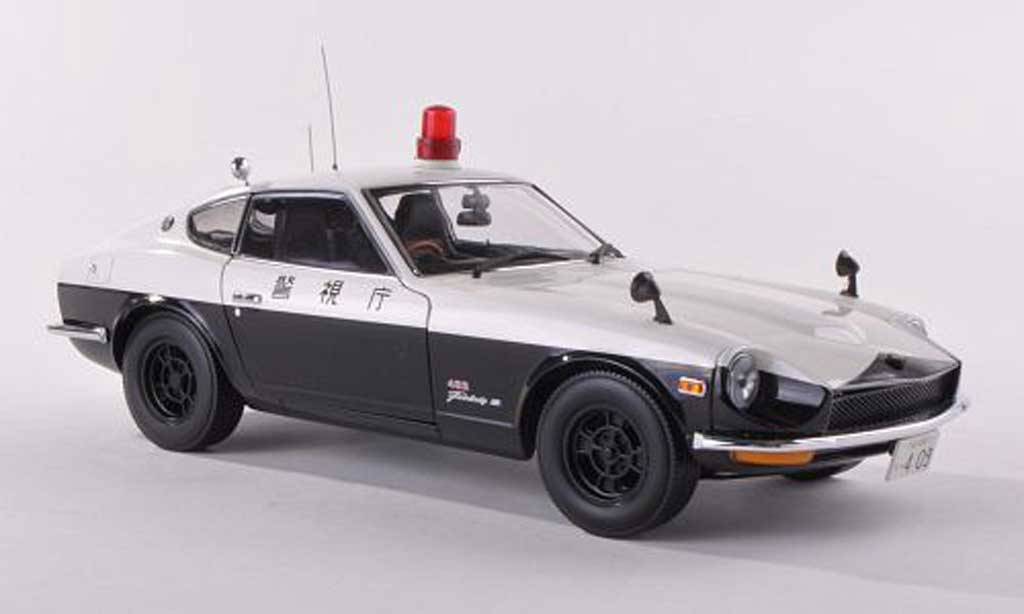 Nissan Fairlady Z Z432 1/43 Kyosho Z432 Tokyo Metropolitan Politie Departement 1970 modelauto