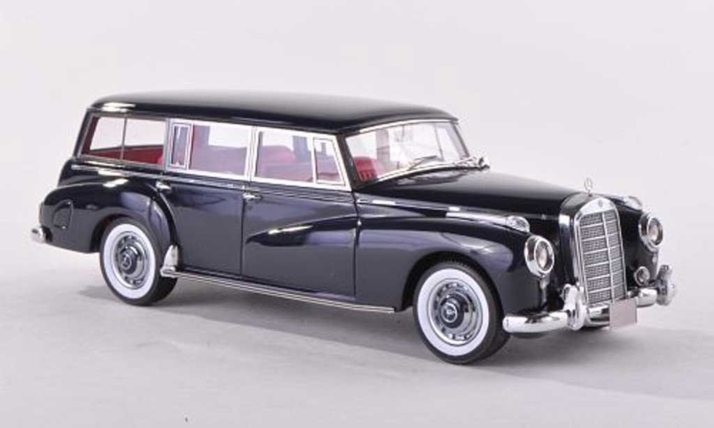 Mercedes 300 C 1/43 Matrix C (W186) Binz camionnette zwart 1956 modelauto