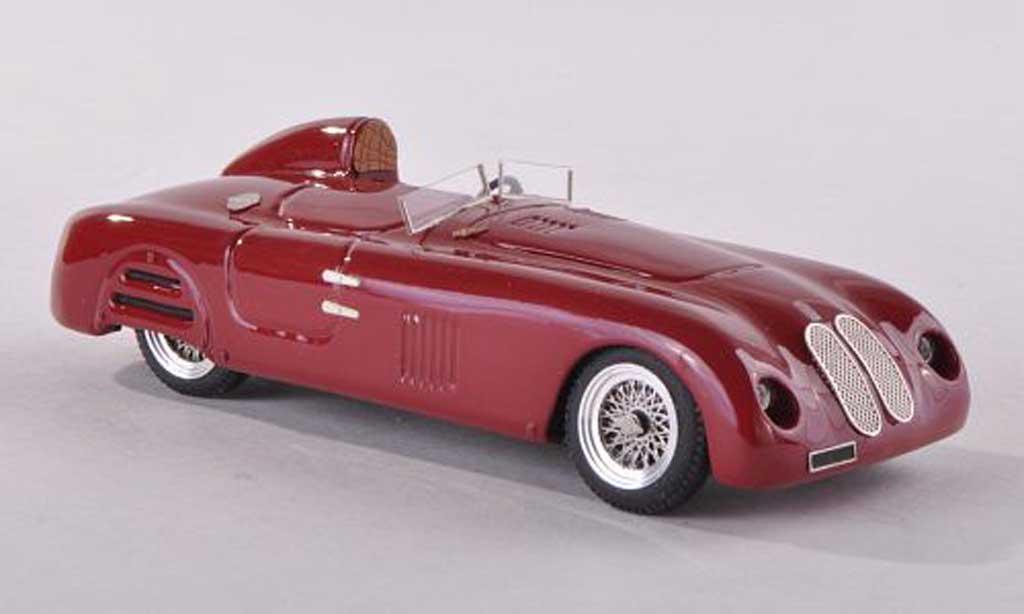 Fiat 1500 1/43 Jolly Model Barchetta Gavini zwart-rood 1939 modelauto