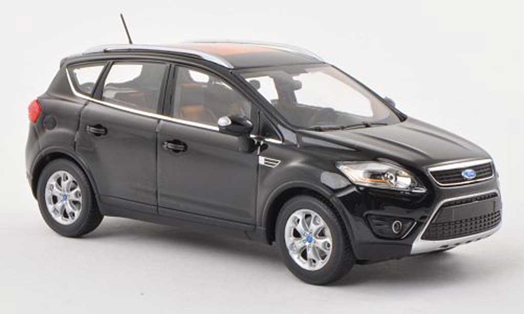 Ford Kuga 1/43 Minichamps zwart 2008 modelauto