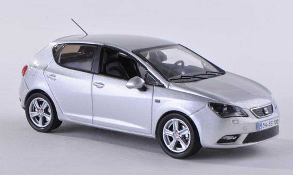 Seat Ibiza 1/43 Seat grijs 5-portes 2013 modelauto