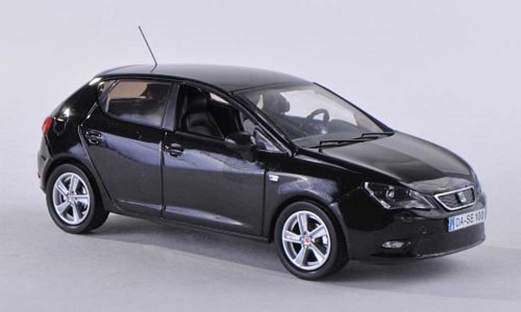 Seat Ibiza 1/43 Seat zwart 5-portes 2013 modelauto