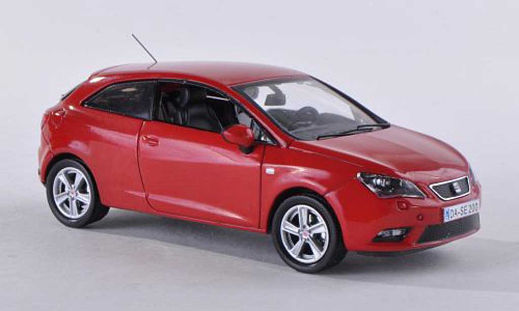 Seat Ibiza 1/43 Seat SC rood 2013 modelauto