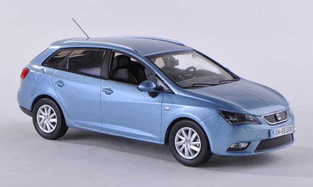 Seat Ibiza 1/43 Seat ST clair-blauw 2013 modelauto