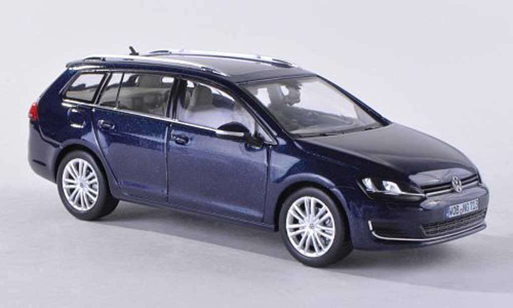 Volkswagen Golf VII 1/43 Herpa VII Variant blauw 2013 modelauto