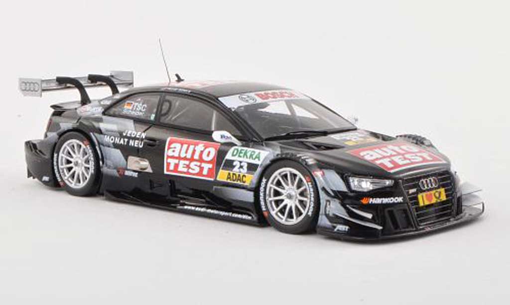 Audi RS5 DTM 1/43 Spark DTM No.23 voiture Test DTM-Saison 2013 T.Scheider modelauto
