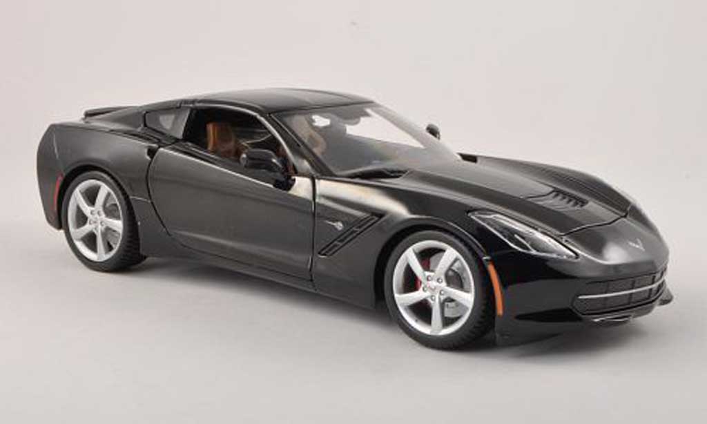 Chevrolet Corvette C7 1/18 Maisto C7 Stingray (C7) zwart modelauto