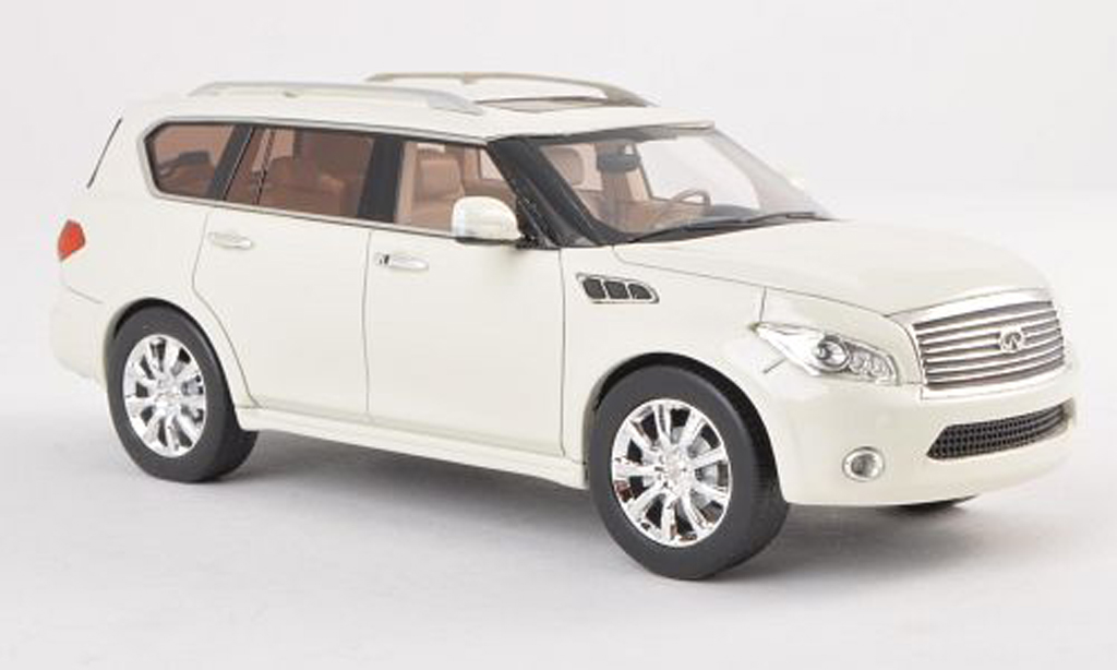 Infiniti QX56 1/43 GLM wit modelauto