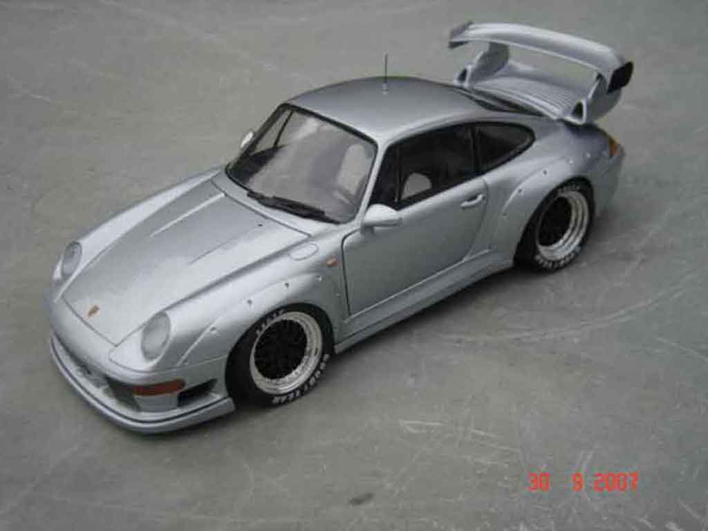 Porsche 911 GT2 evo street grijs polaire 1/18 Ut Models