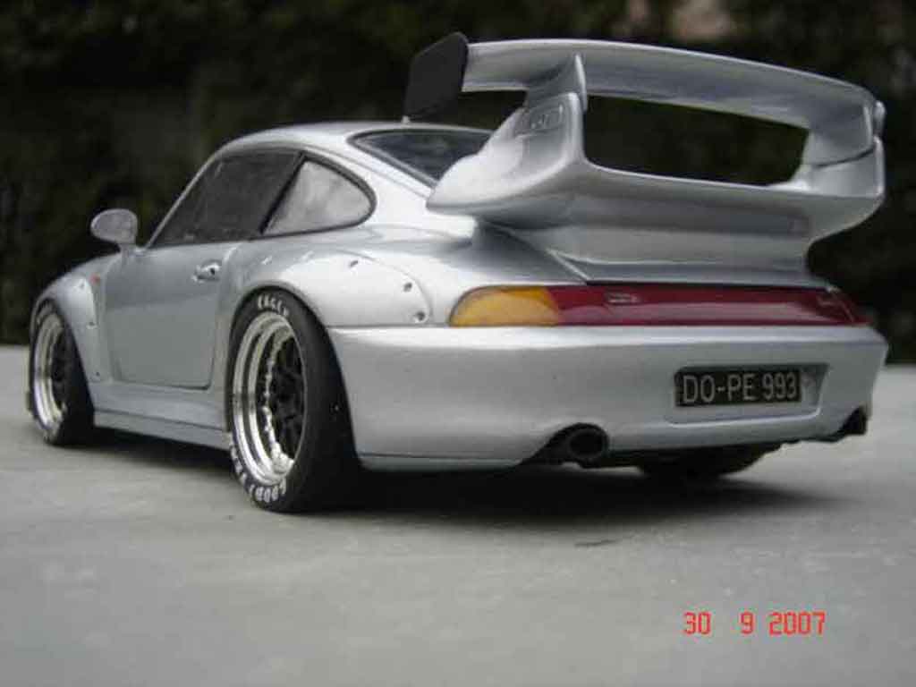 Porsche 911 GT2 evo street grijs polaire 1/18 Ut Models