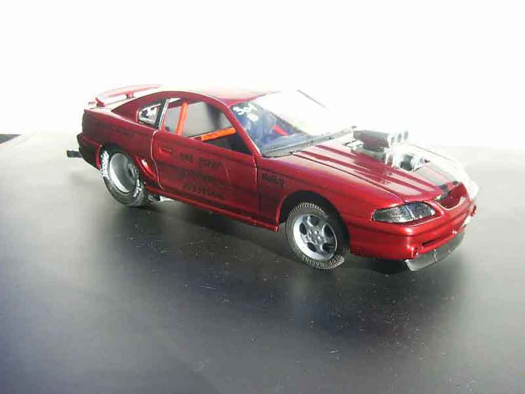 Ford Mustang 1994 svt drag the piouf delirium 1/18 Jouef