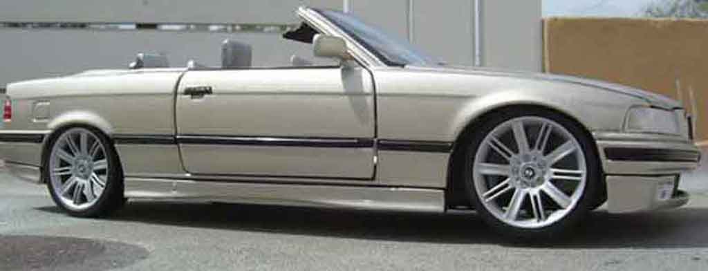 Bmw 325 Cabriolet E36 jantes 645i 1/18 Maisto