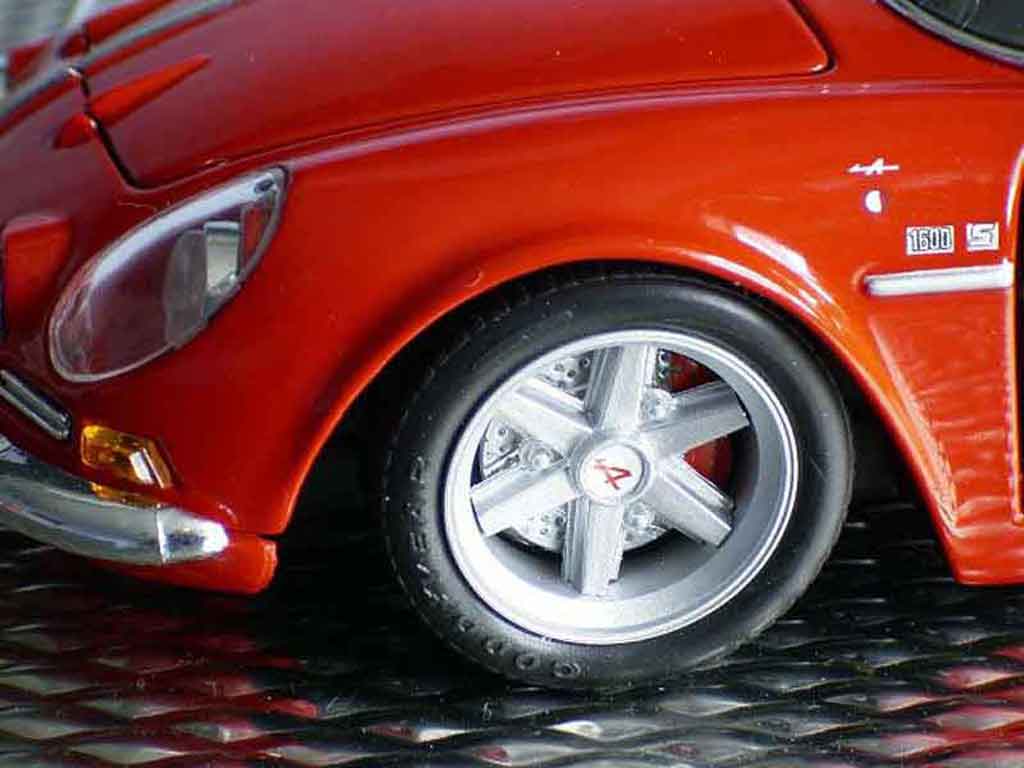 Alpine A110 1600 s 1600s rood 1/18 Maisto