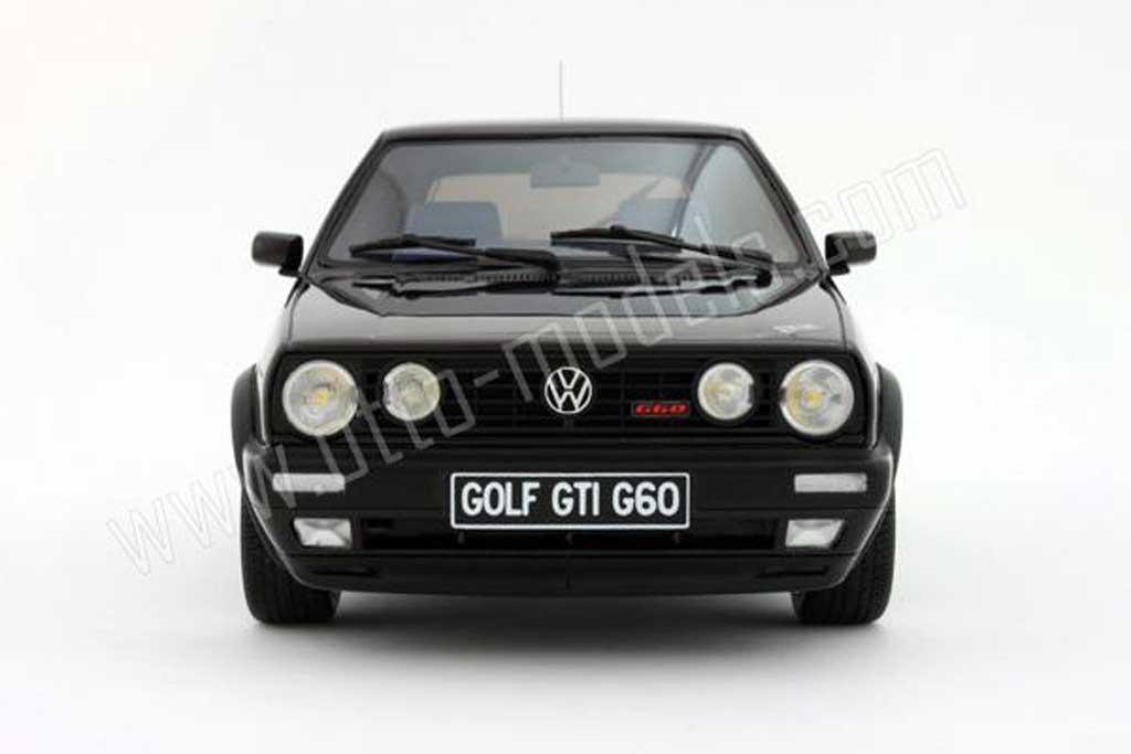 Volkswagen Golf GTI edition one zwart 1991 1/18 Ottomobile