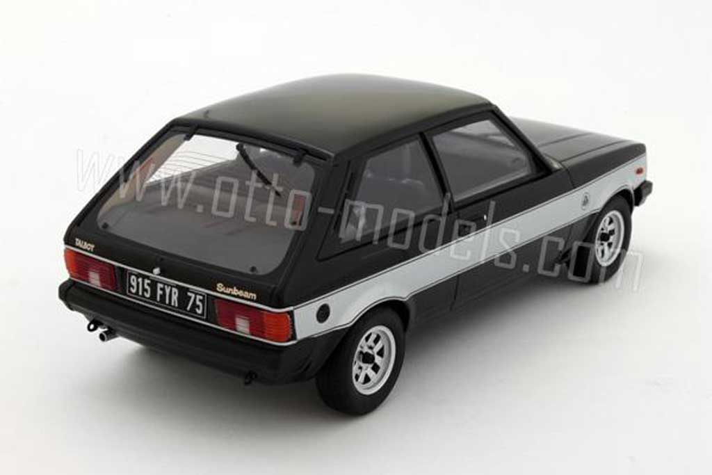 Talbot Sunbeam Lotus 1981 zwart bandes grijss 1/18 Ottomobile