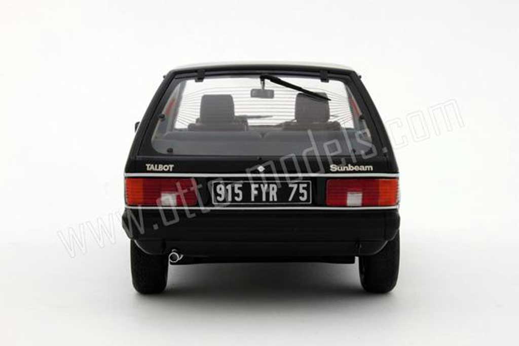 Talbot Sunbeam Lotus 1981 zwart bandes grijss 1/18 Ottomobile