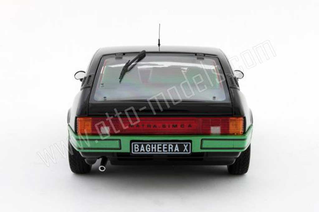 Simca Bagheera X 1978 zwart bandes groens 1/18 Ottomobile