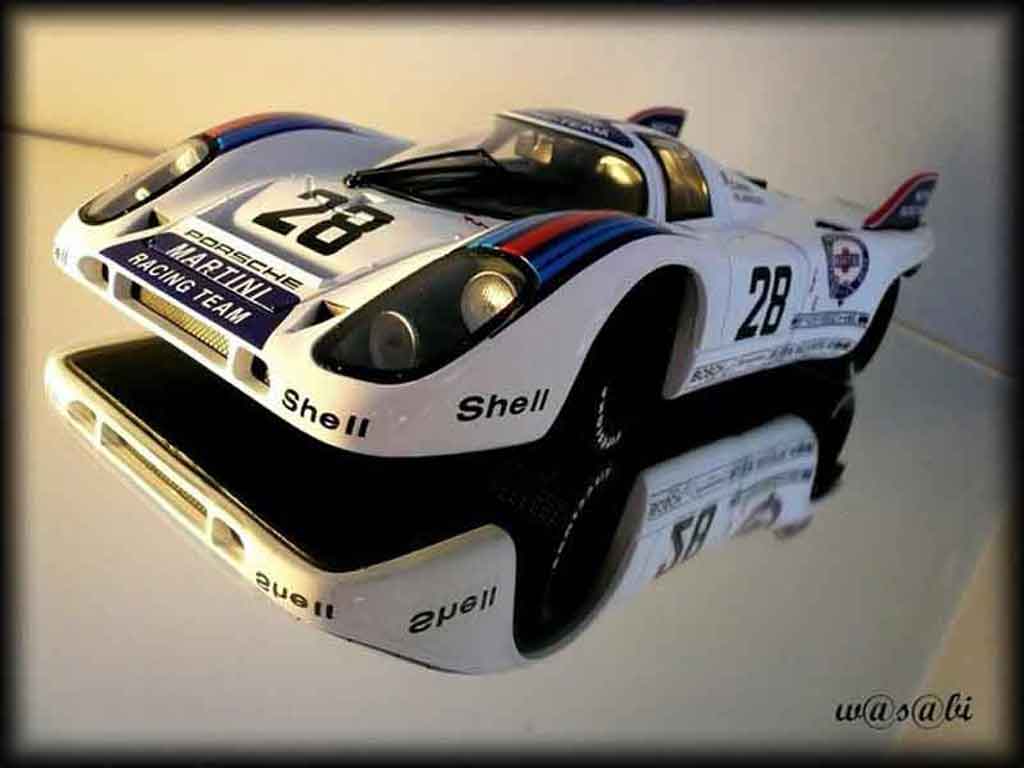 Porsche 917 1971 1/18 Autoart 1971 k martini racing #28 1000km austria modelauto