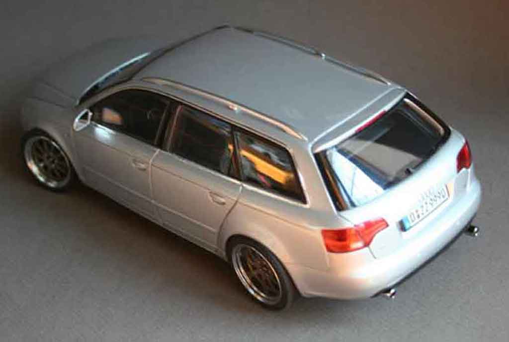 Audi A4 avant grijs jantes 18 pouces gmp kinesis 1/18 Minichamps