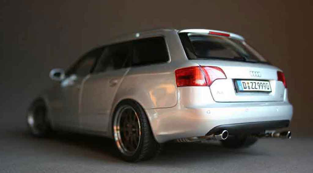 Audi A4 avant grijs jantes 18 pouces gmp kinesis 1/18 Minichamps