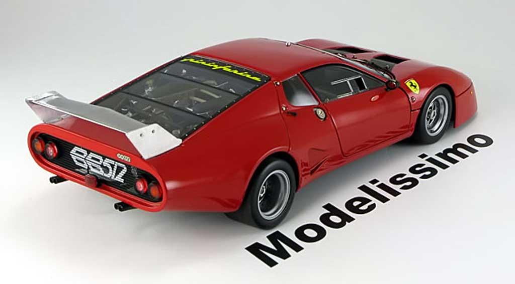 Ferrari 512 BB le mans presentation 1979 rood 1/18 BBR Models