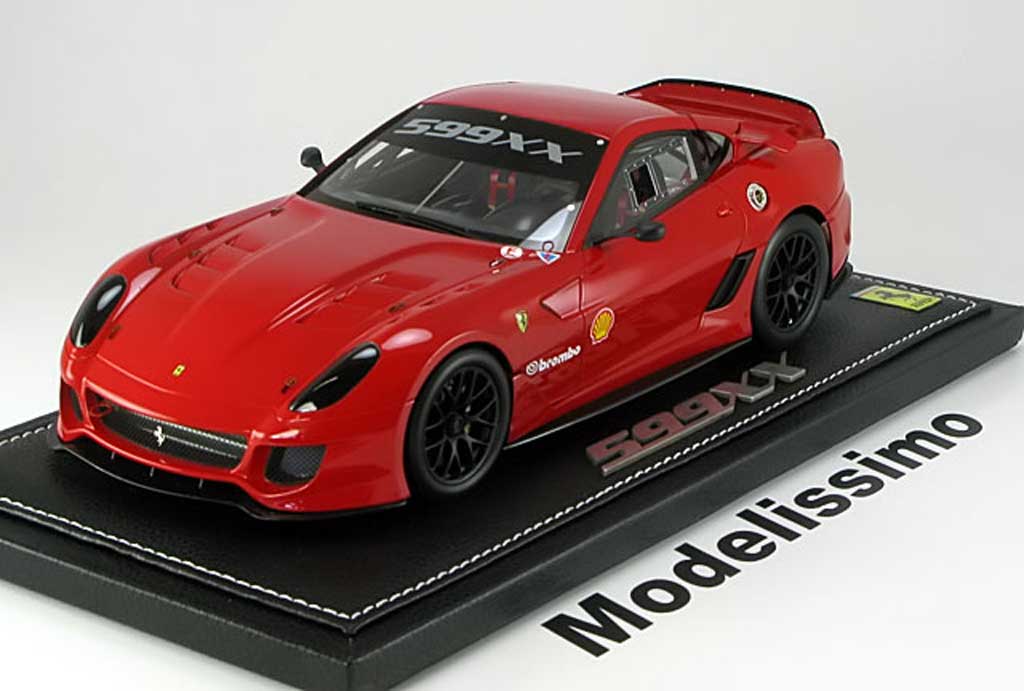 Ferrari 599 XX 1/18 BBR Models XX nerburgring record 2010 modelauto