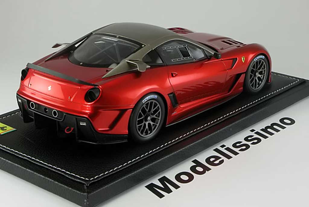 Ferrari 599 XX race version 2009 rood 1/18 BBR Models