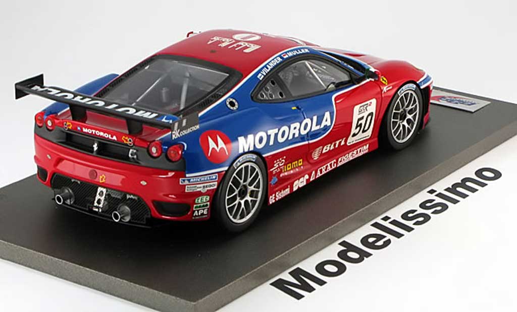 Ferrari F430 GT no.50 fia champions vilander muller 2007 motorola 1/18 BBR Models