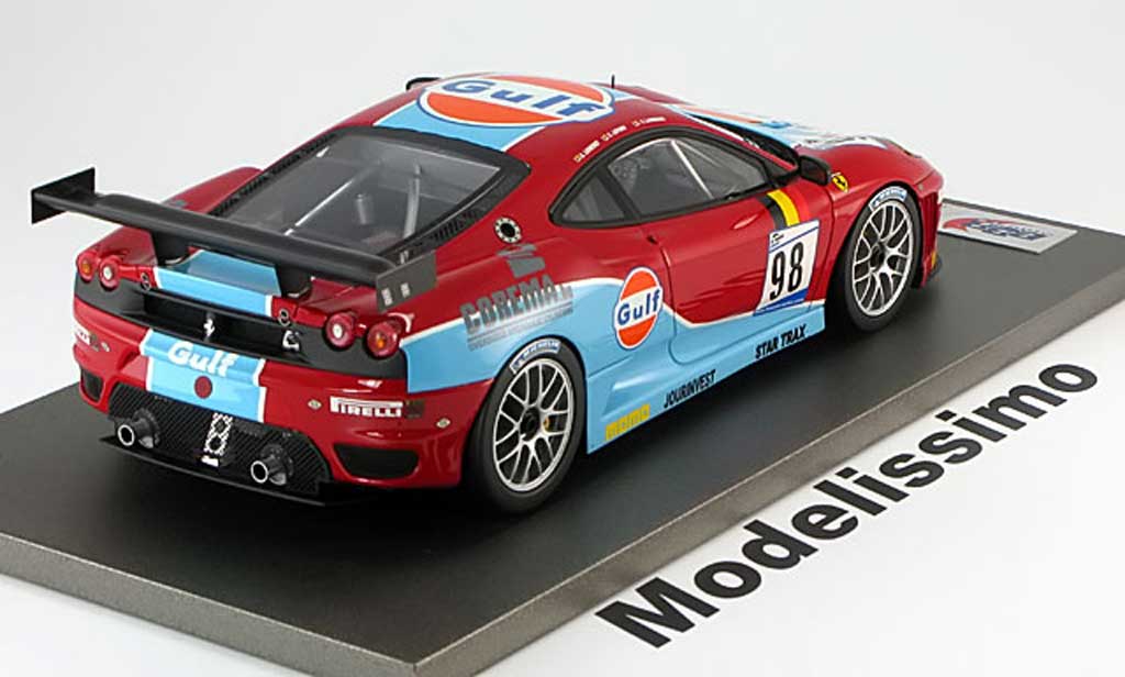 Ferrari F430 GT no.98 grijsstone lambert lefort lemeret 2007 1/18 BBR Models