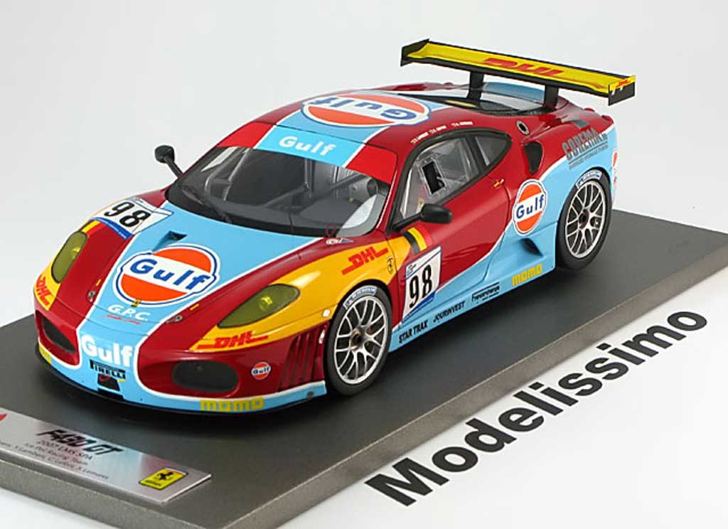 Ferrari F430 GT 1/18 BBR Models GT no.98 spa lambert lefort lemeret 2007 modelauto