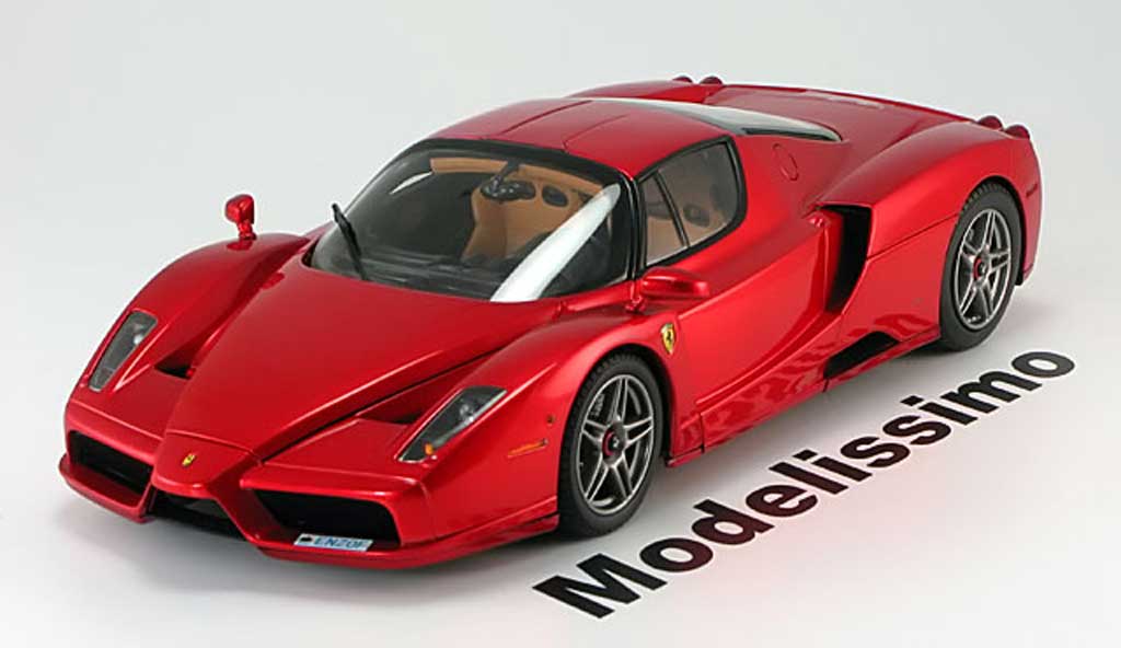 Ferrari Enzo 1/18 BBR Models scuderia rood metallis modelauto