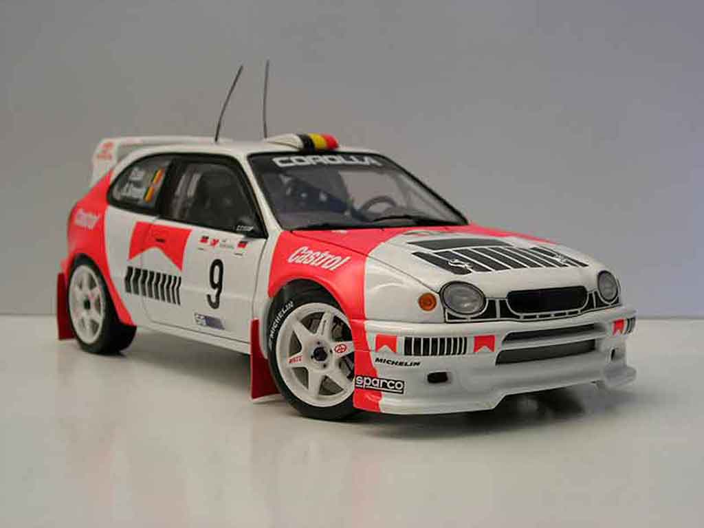 Toyota Corolla WRC 1/18 Autoart WRC rallye portugal modelauto