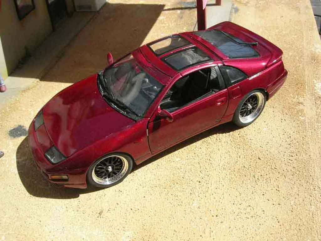 Nissan 300 ZX rood 1/18 Kyosho