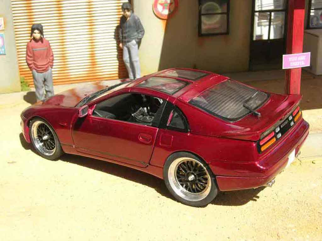 Nissan 300 ZX rood 1/18 Kyosho