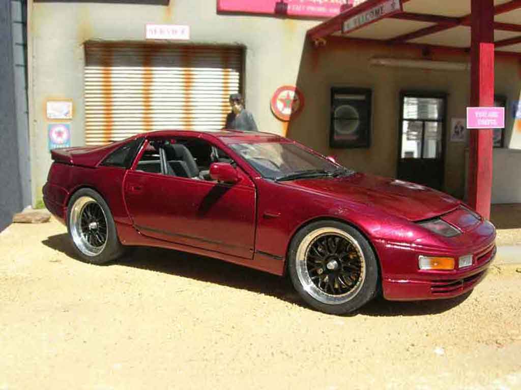 Nissan 300 ZX rood 1/18 Kyosho