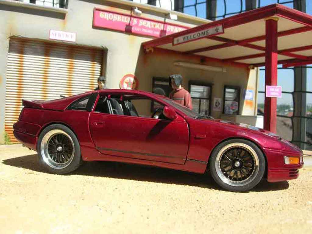 Nissan 300 ZX rood 1/18 Kyosho