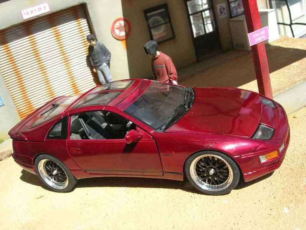Nissan 300 ZX rood 1/18 Kyosho