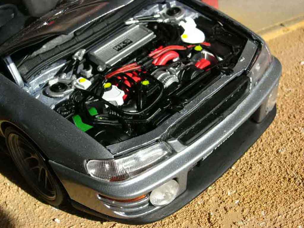 Subaru Impreza STI GT Turbo wrx grijs 1/18 Autoart