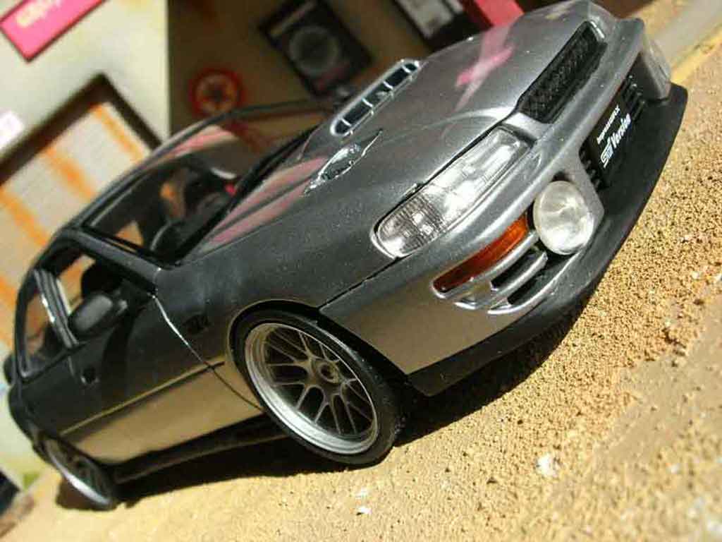 Subaru Impreza STI GT Turbo wrx grijs 1/18 Autoart