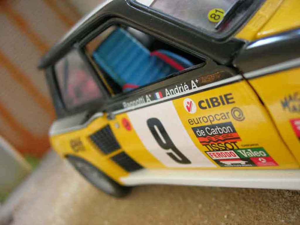 Renault 5 Turbo rallye ragnotti 1/18 Universal Hobbies