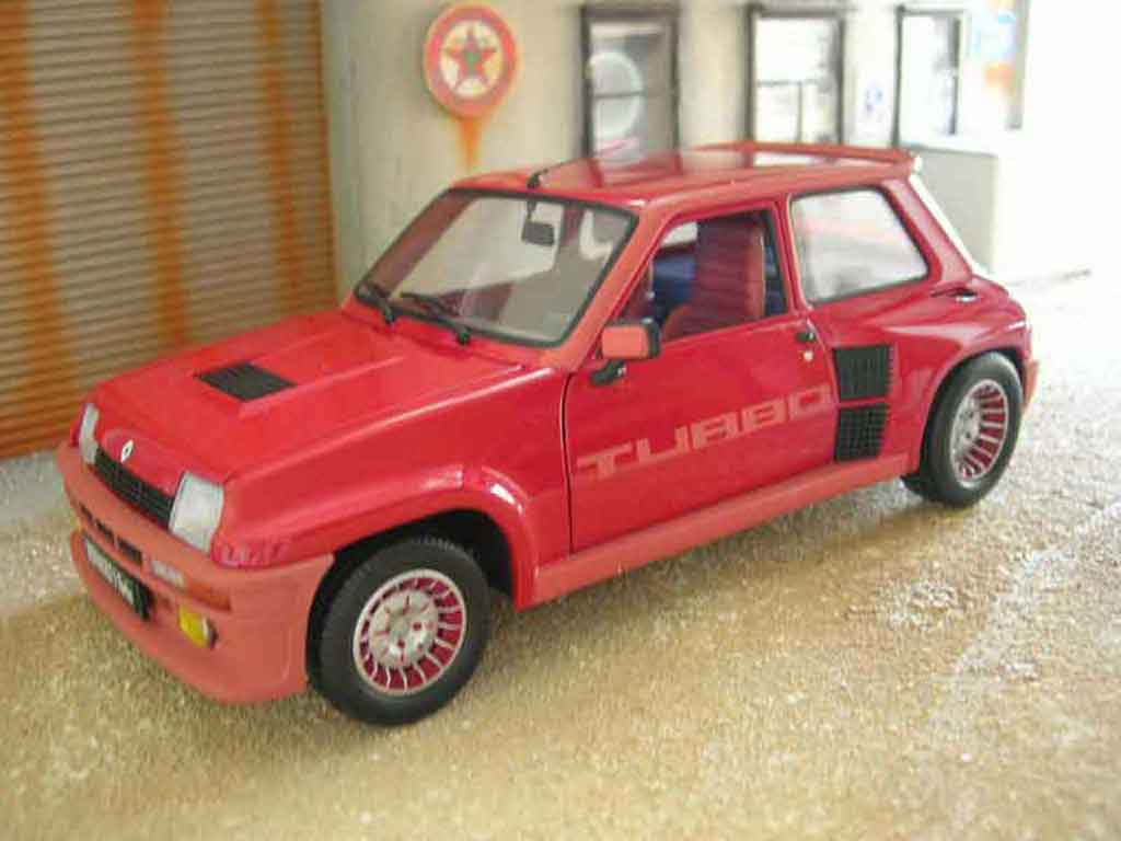 Renault 5 Turbo 1 rood 1/18 Universal Hobbies